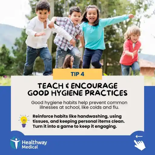 Teach and Encourage Good Hygiene Pratices