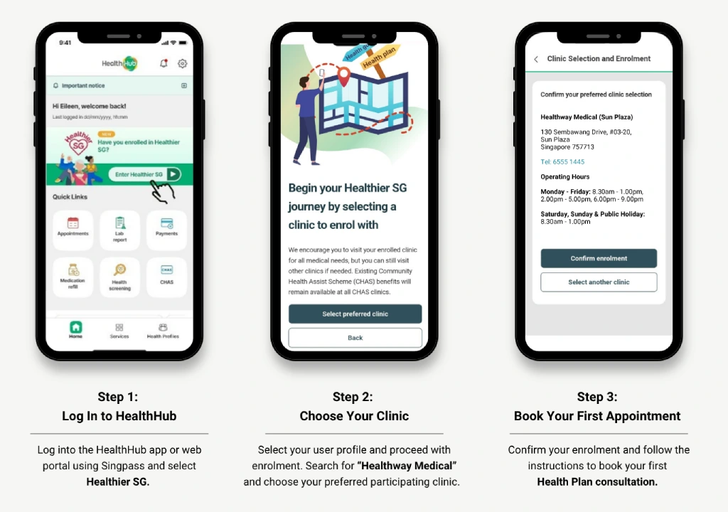 Healthier SG Registration Guide