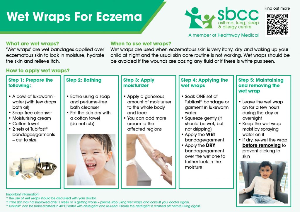 Wet Wraps for Eczema - Healthway Medical